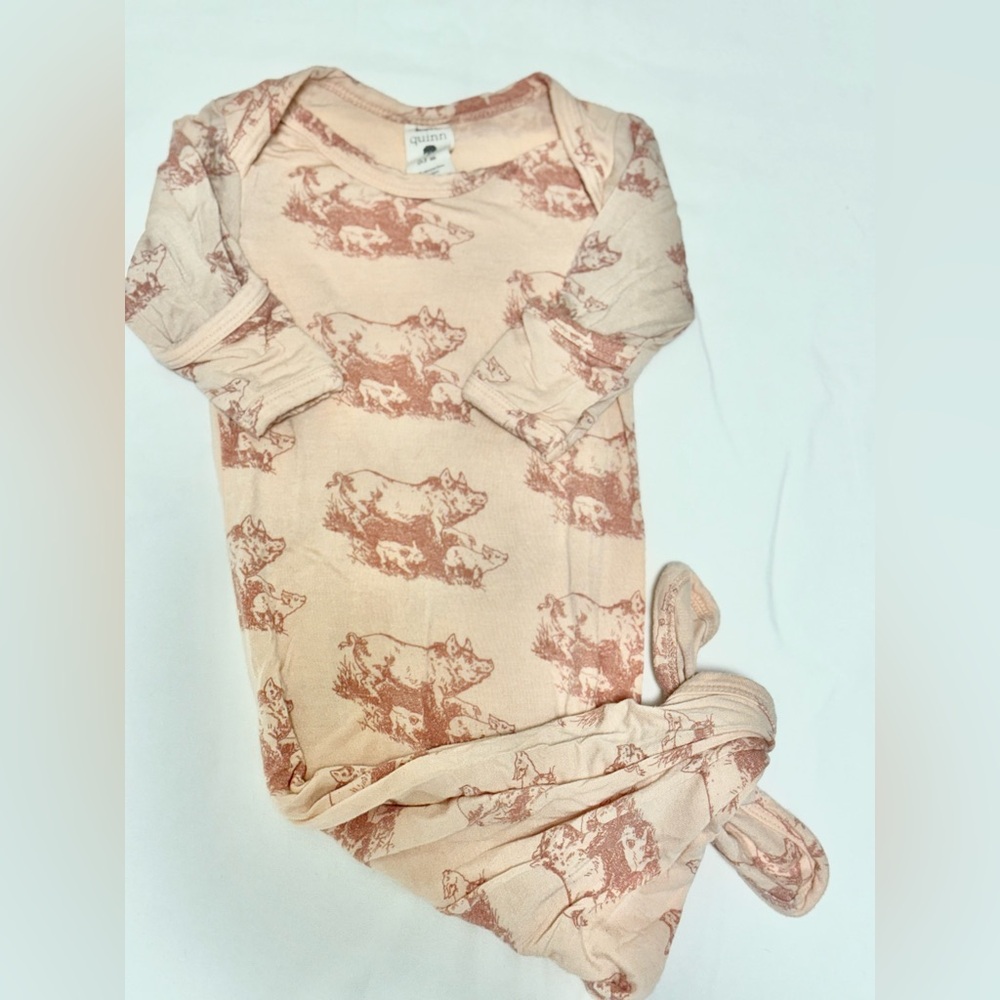 Kate Quinn Bamboo Baby Gown